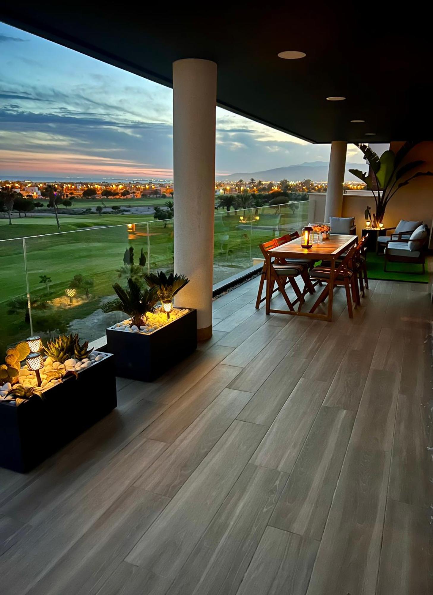 Atico Toyo Golf Apartment Retamar  Ngoại thất bức ảnh